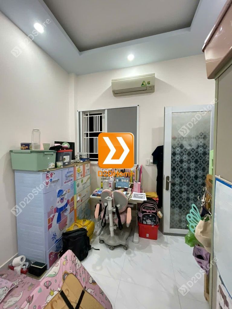 Phòng ngủ giường tầng cho 2 bé trai và gái nhà chị My My