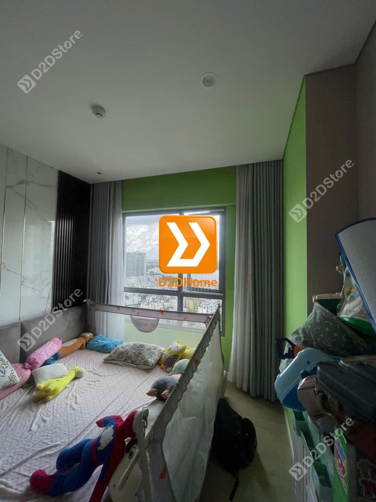 Phòng ngủ giường tầng cho 2 bé trai và gái nhà chị Thu Thủy