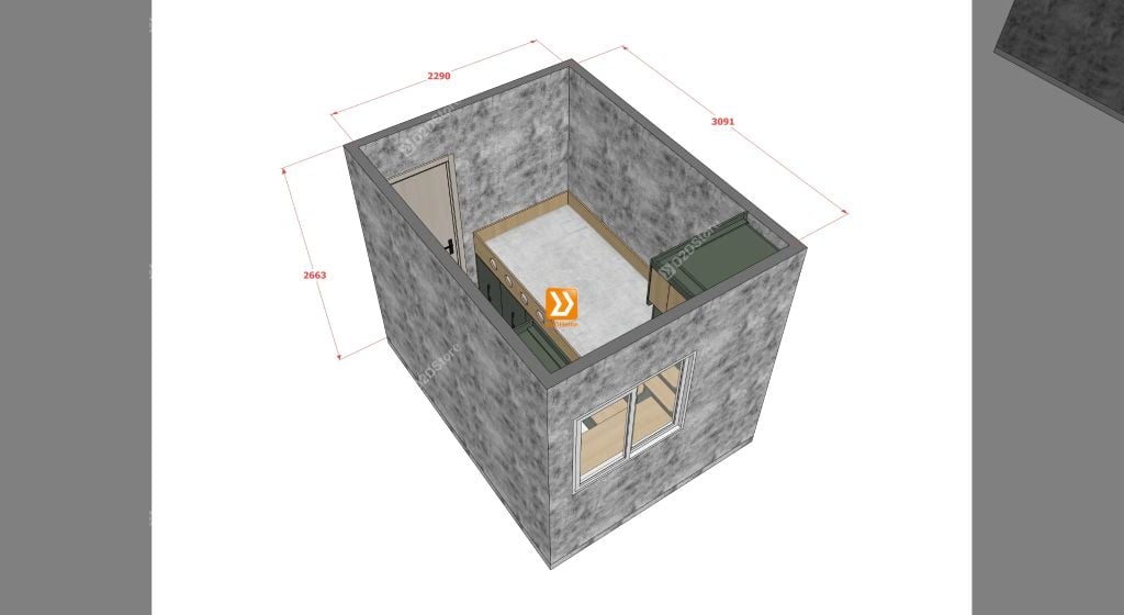 Hệ giường tủ bàn kết hợp tiết kiệm diện tích cho bạn nam hoặc nữ - Ảnh 5