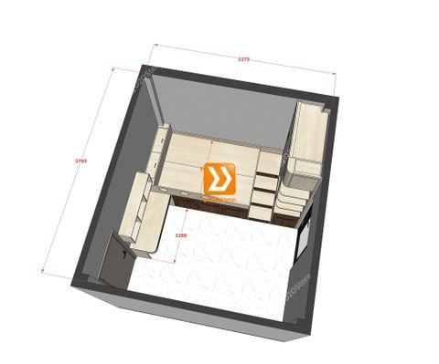 Tủ giường đa năng lưu trữ thông minh nhà anh Phương Trần