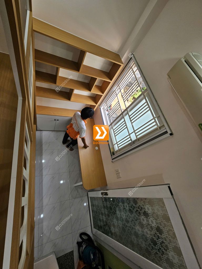 Phòng ngủ giường tầng cho 2 bé trai và gái nhà chị My My