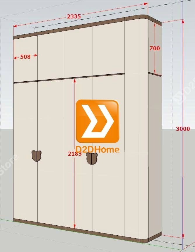 Phòng ngủ giường tầng cho 2 bé gái trạc tuổi nhà chị Thanh Thảo