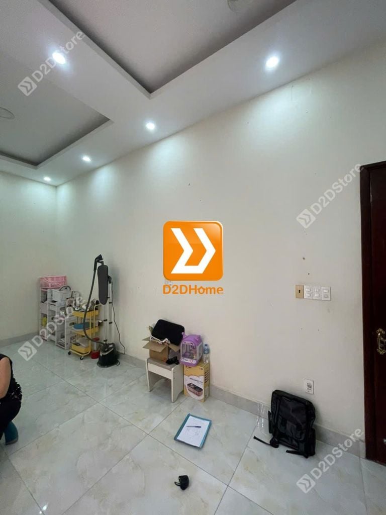 Phòng ngủ giường tầng cho 2 bé gái trạc tuổi nhà chị Thanh Thảo