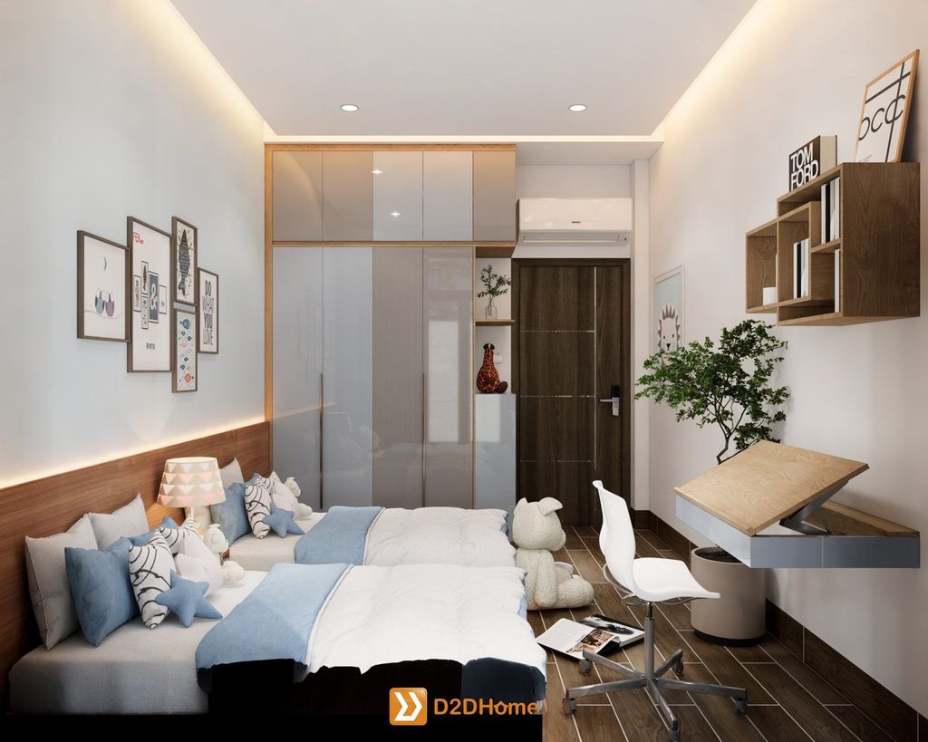 Nhà phố phường Bình Thạnh 3 phòng ngủ nhà chị Hải Âu