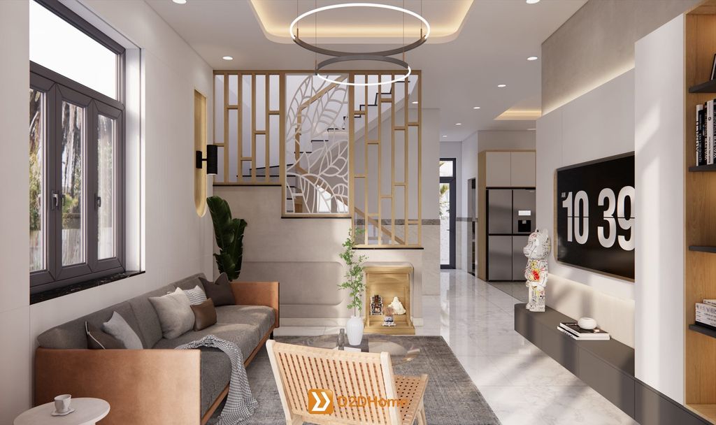 Nhà phố phường Bình Dương 3 phòng ngủ nhà anh Đức