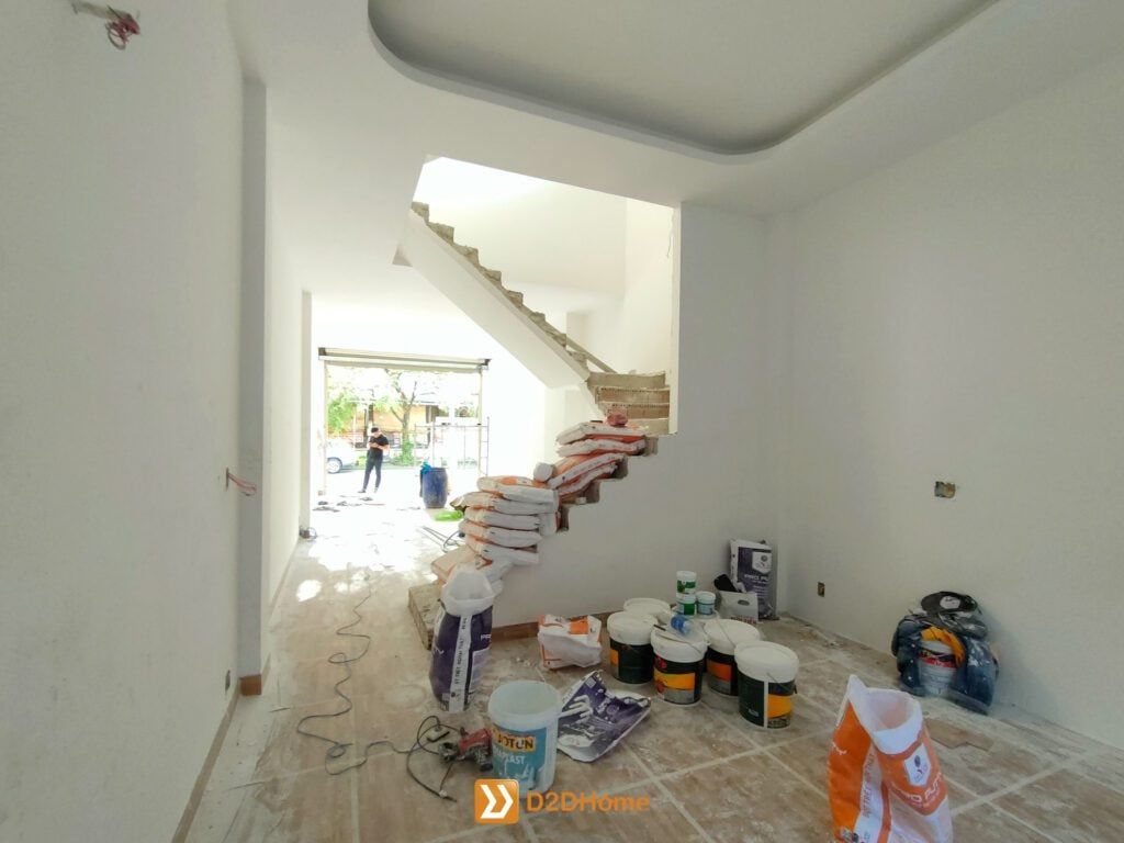 Nhà phố phường Dĩ An 3 phòng ngủ nhà anh Tài