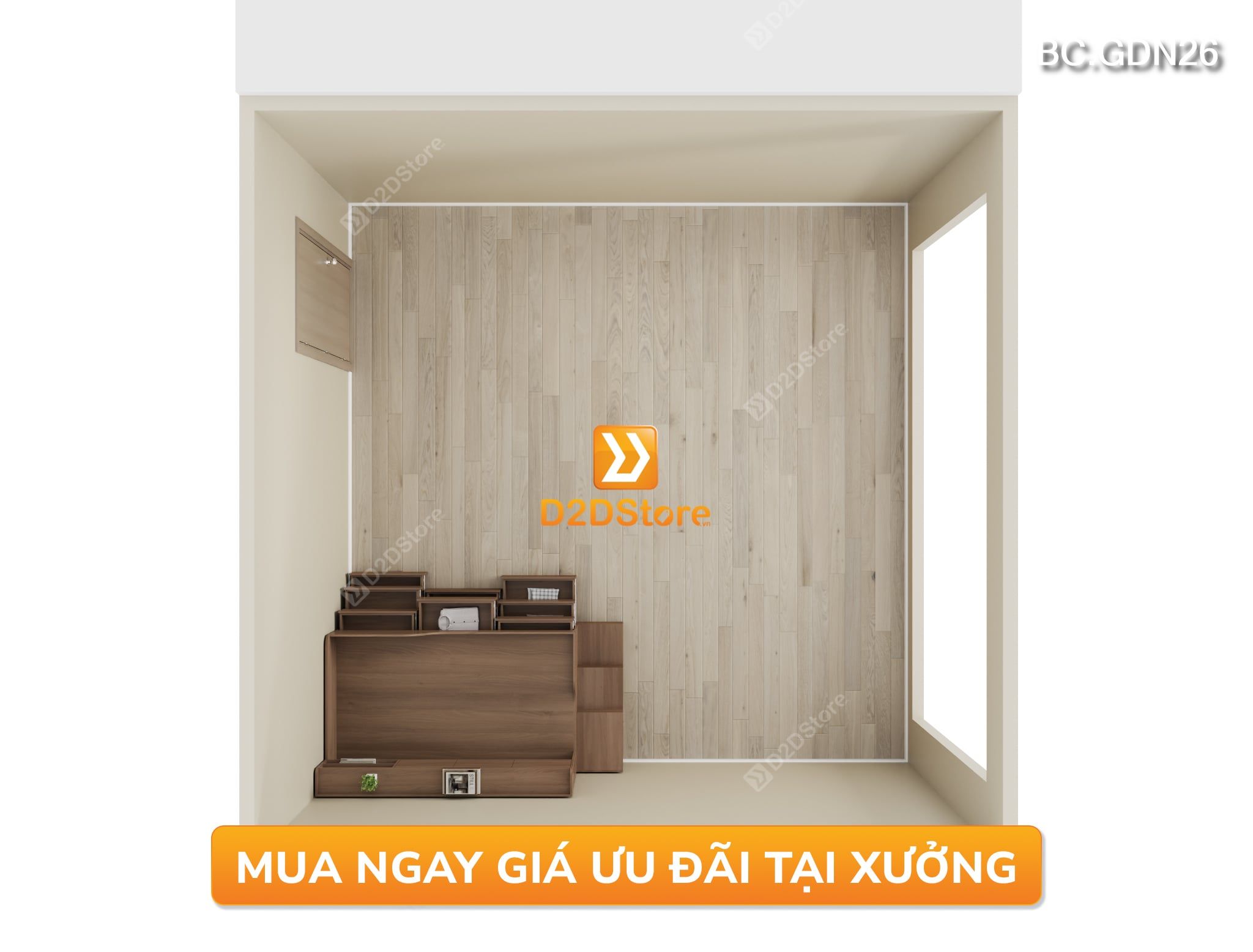  Giường đa năng nhiều ngăn kéo BC.GDN26 