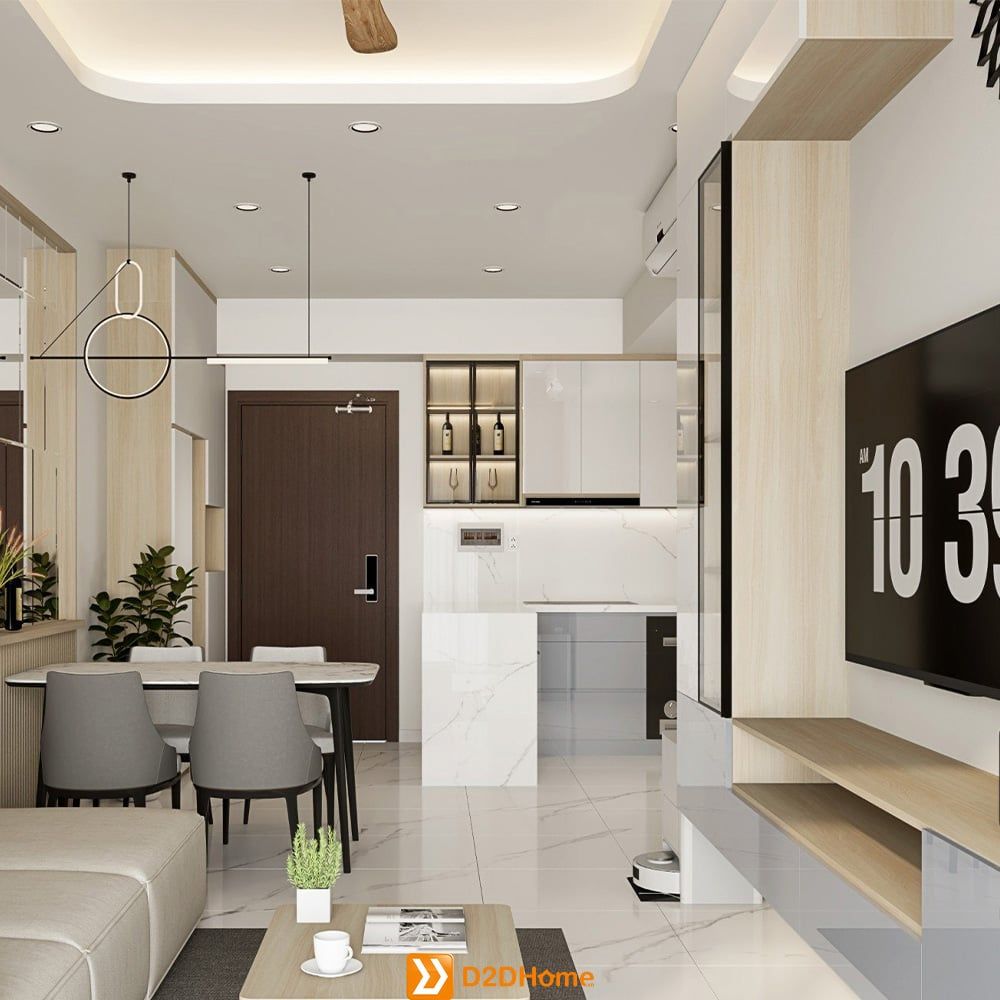 Picity quận 12 căn hộ 3 phòng ngủ nhà chị Annie