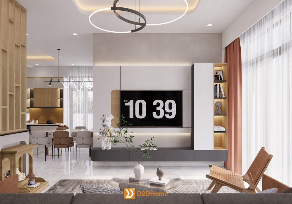 Nhà phố phường Bình Dương 3 phòng ngủ nhà anh Đức