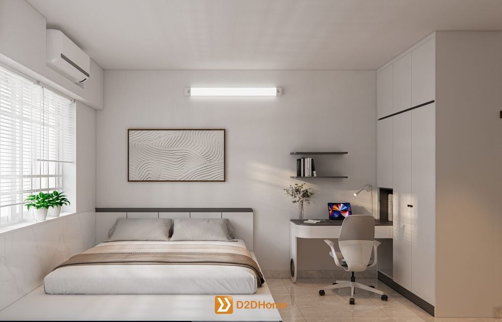Chung cư Hiệp Thành căn hộ 3 phòng ngủ nhà chị Kiều
