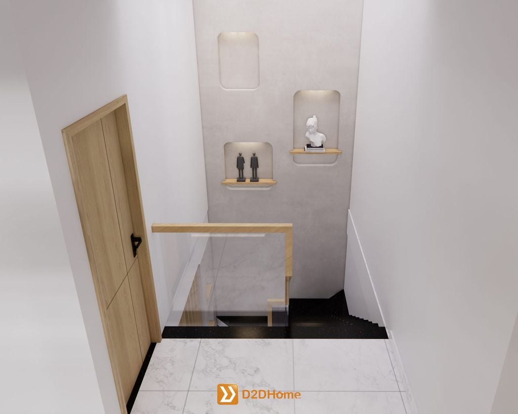 Nhà phố phường Bình Dương 3 phòng ngủ nhà anh Đức