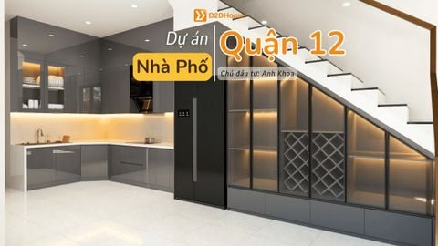 Nhà phố phường Thới An 2 phòng ngủ nhà anh Khoa