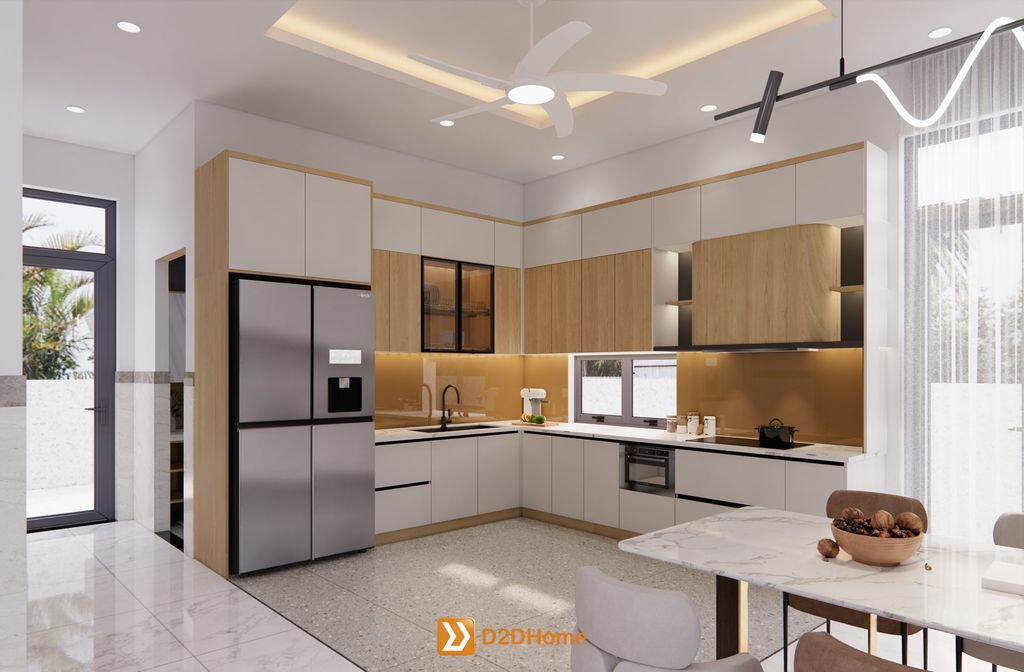 Nhà phố phường Bình Dương 3 phòng ngủ nhà anh Đức