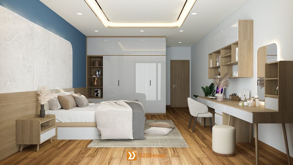 Nhà phố phường Dĩ An 3 phòng ngủ nhà anh Tài