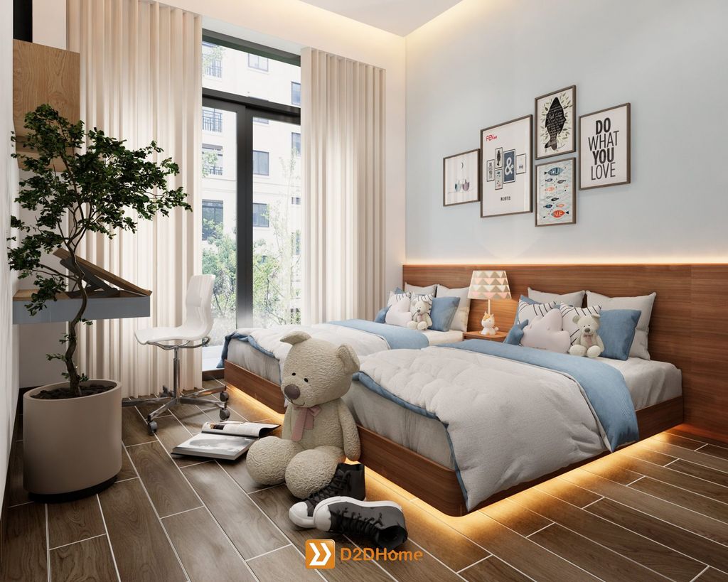 Nhà phố phường Bình Thạnh 3 phòng ngủ nhà chị Hải Âu