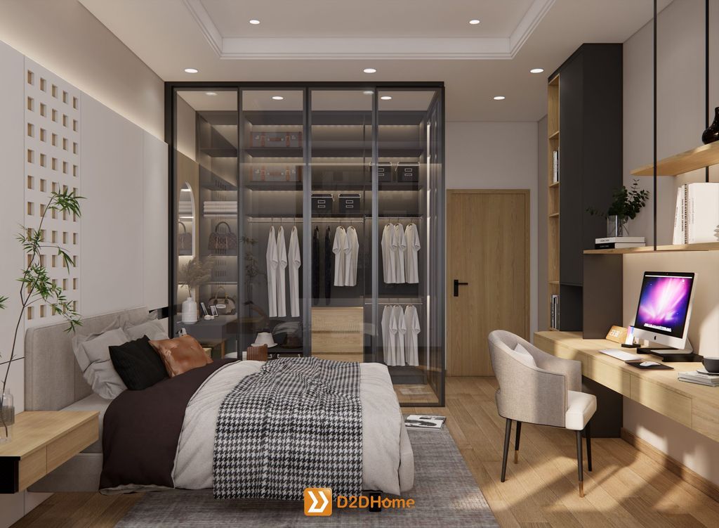 Nhà phố phường Bình Dương 3 phòng ngủ nhà anh Đức
