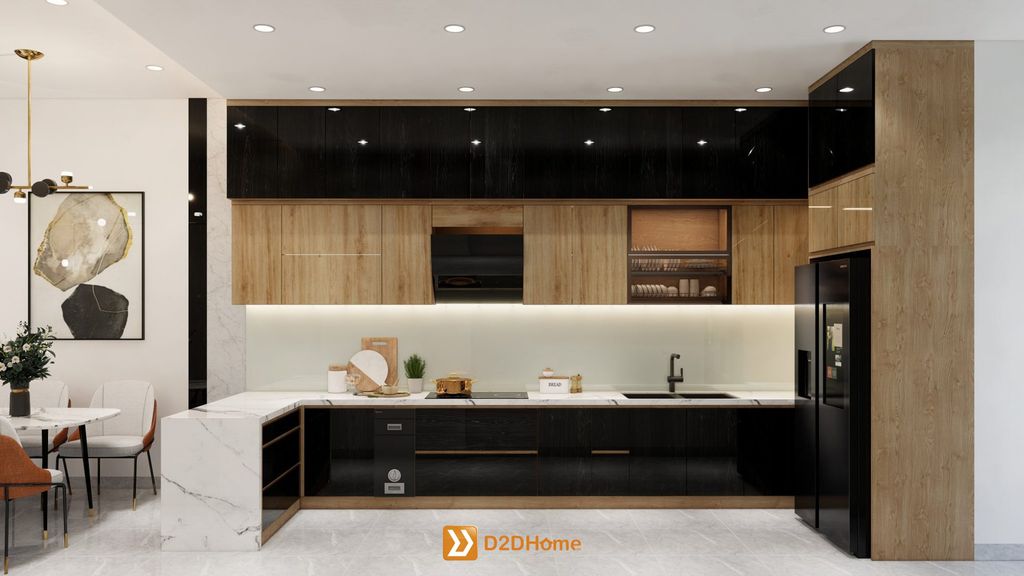 Nhà phố phường Bình Thạnh 3 phòng ngủ nhà chị Hải Âu