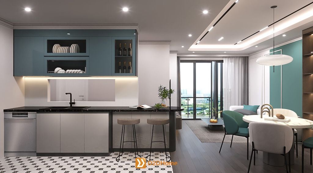 Căn hộ 3 phòng ngủ nhà anh Hoàng
