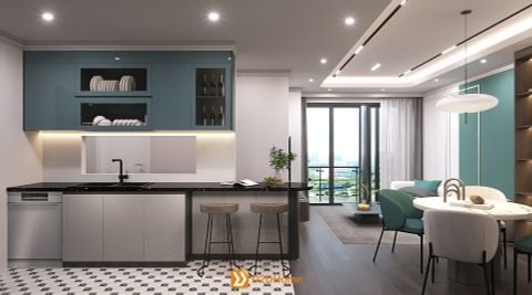 Căn hộ 3 phòng ngủ nhà anh Hoàng