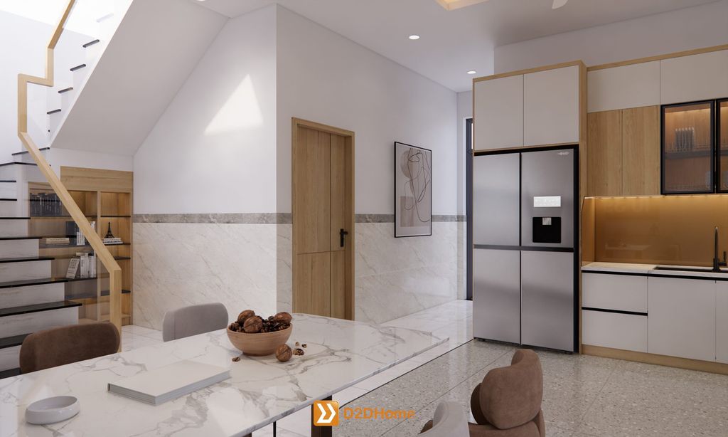 Nhà phố phường Bình Dương 3 phòng ngủ nhà anh Đức