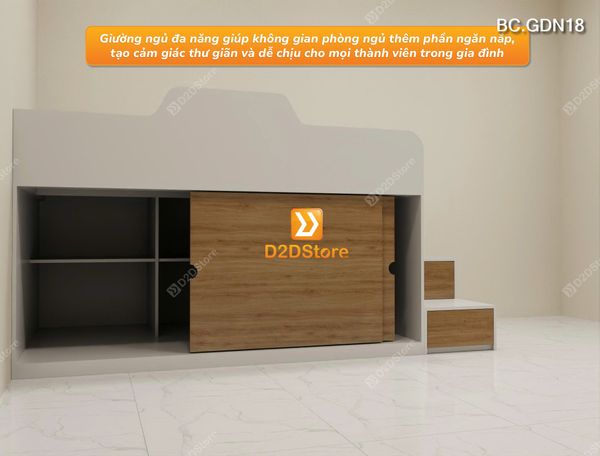 Giường đa năng nhiều kích thước mã BC.GDN18