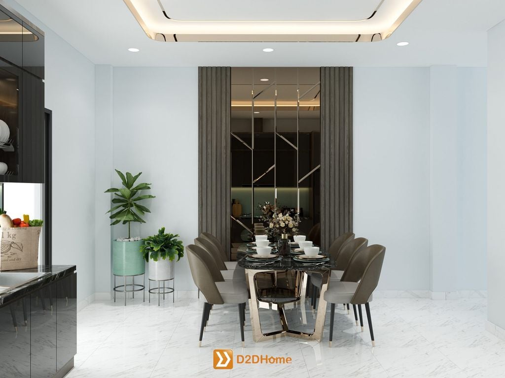 Nhà phố phường Dĩ An 3 phòng ngủ nhà anh Tài