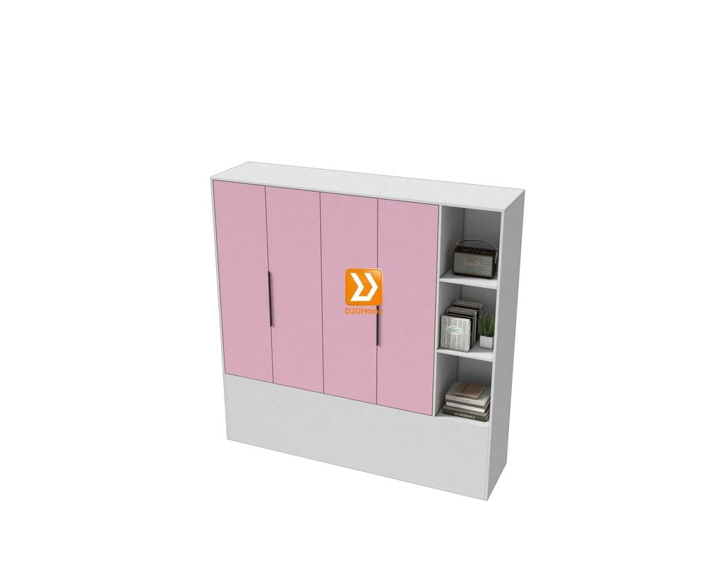 Hệ tủ liền giường TLG.05
