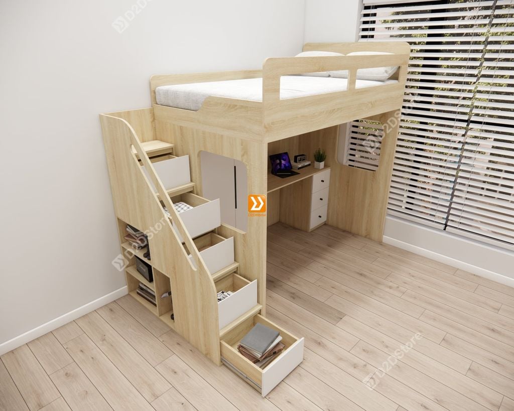 Hệ giường tầng tiêu chuẩn HGT.TC17