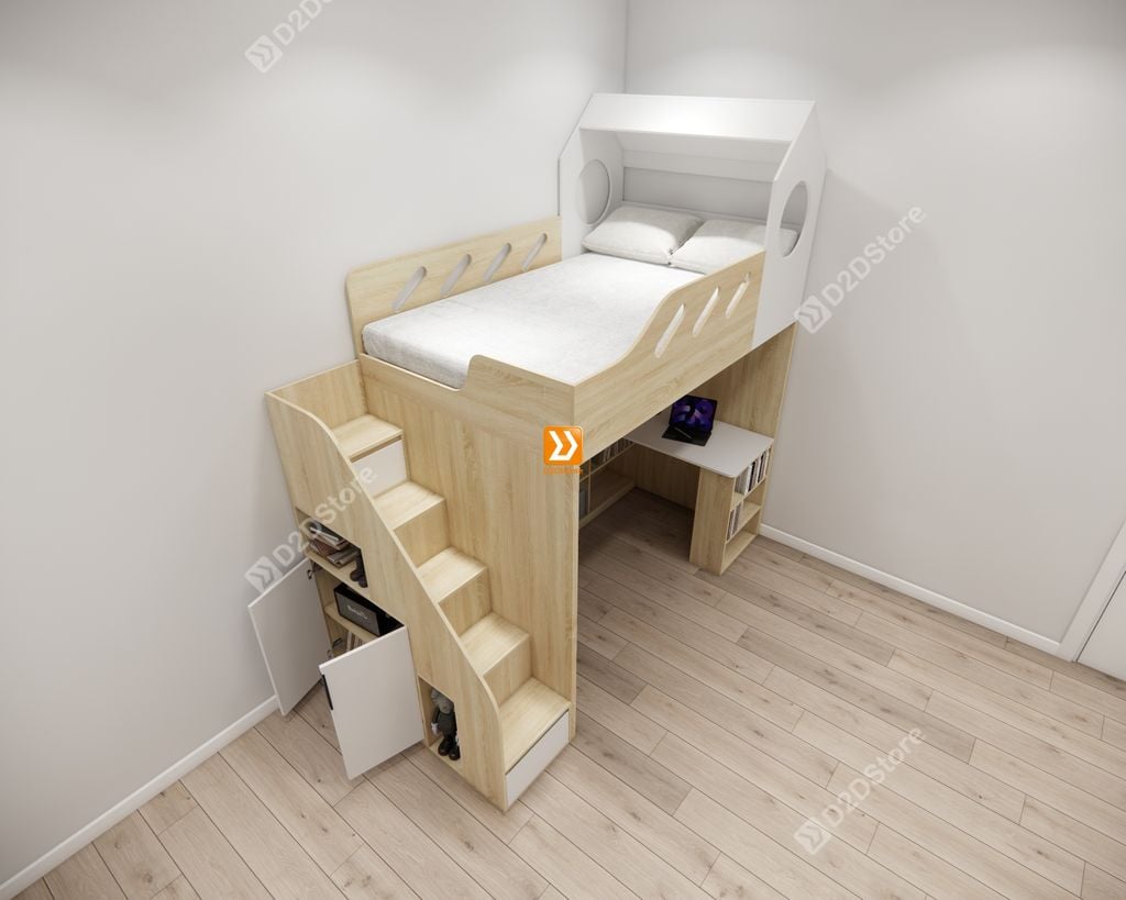 Hệ giường tầng tiêu chuẩn HGT.TC15