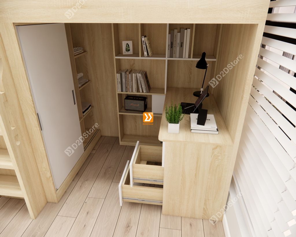 Hệ giường tầng tiêu chuẩn HGT.TC18