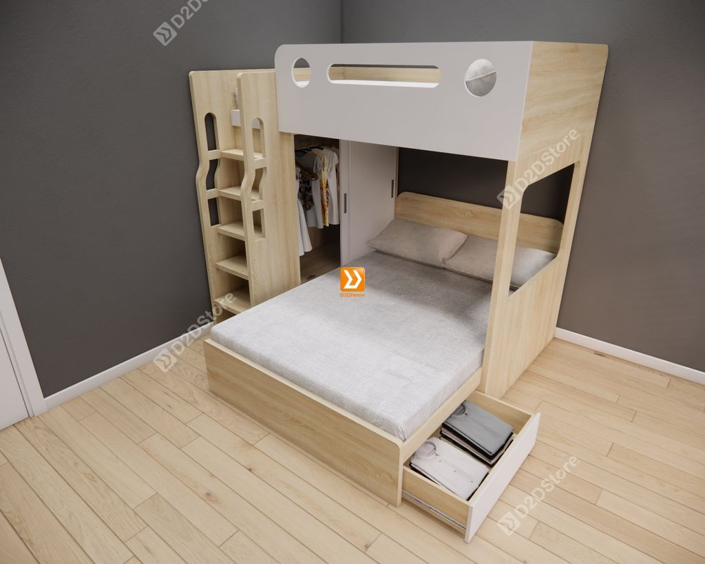 Hệ giường tầng tiêu chuẩn HGT.TC19