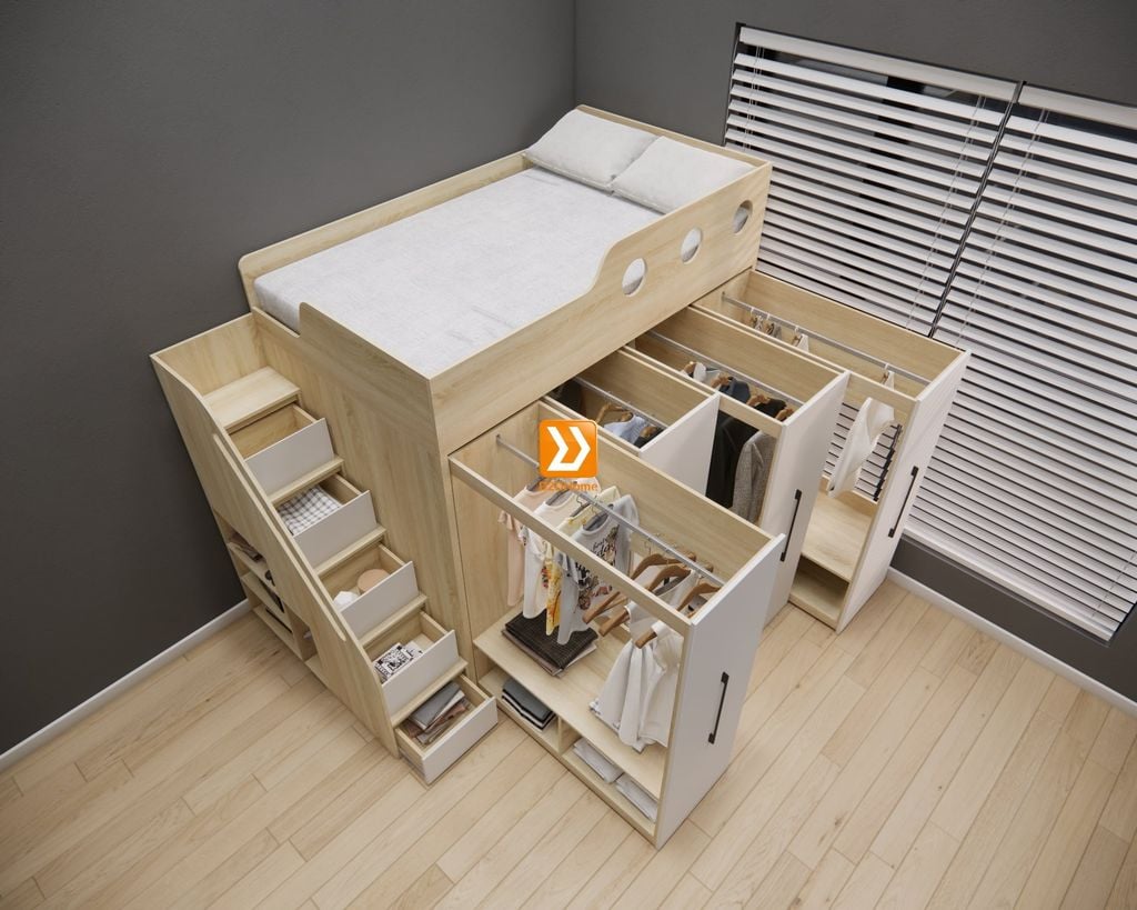 Hệ giường tầng tiêu chuẩn HGT.TC20