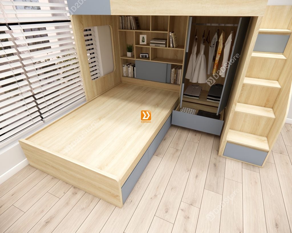 Hệ giường tầng tiêu chuẩn HGT.TC16
