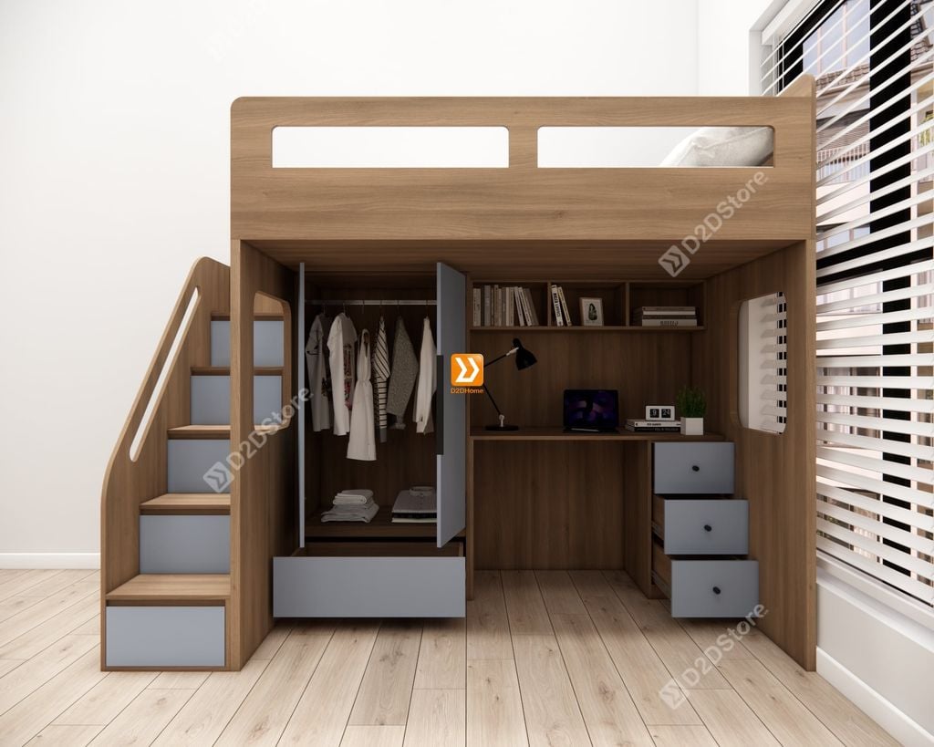 Hệ giường tầng tiêu chuẩn HGT.TC17