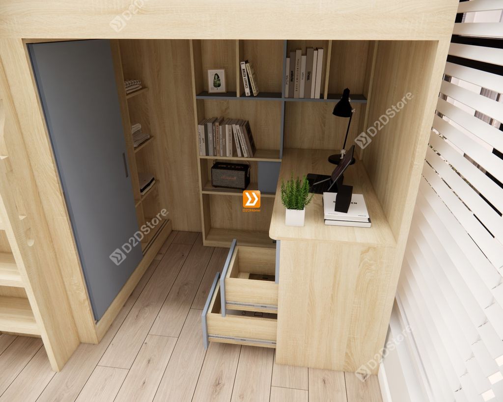 Hệ giường tầng tiêu chuẩn HGT.TC18