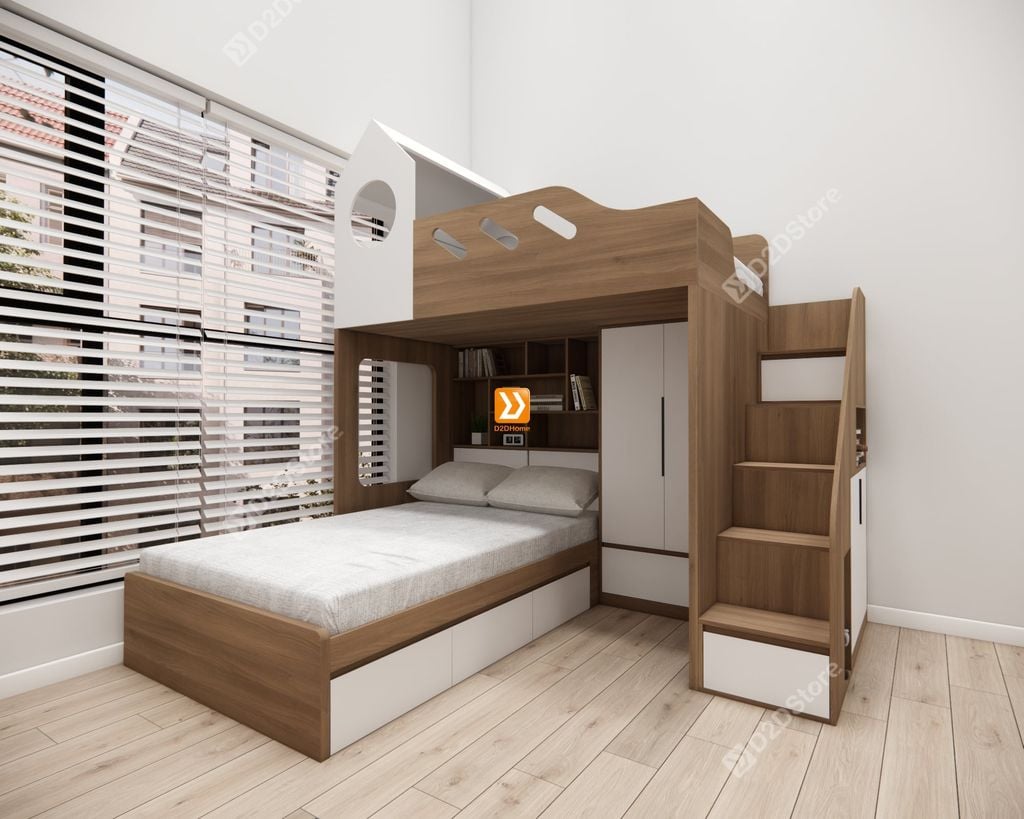 Hệ giường tầng tiêu chuẩn HGT.TC16