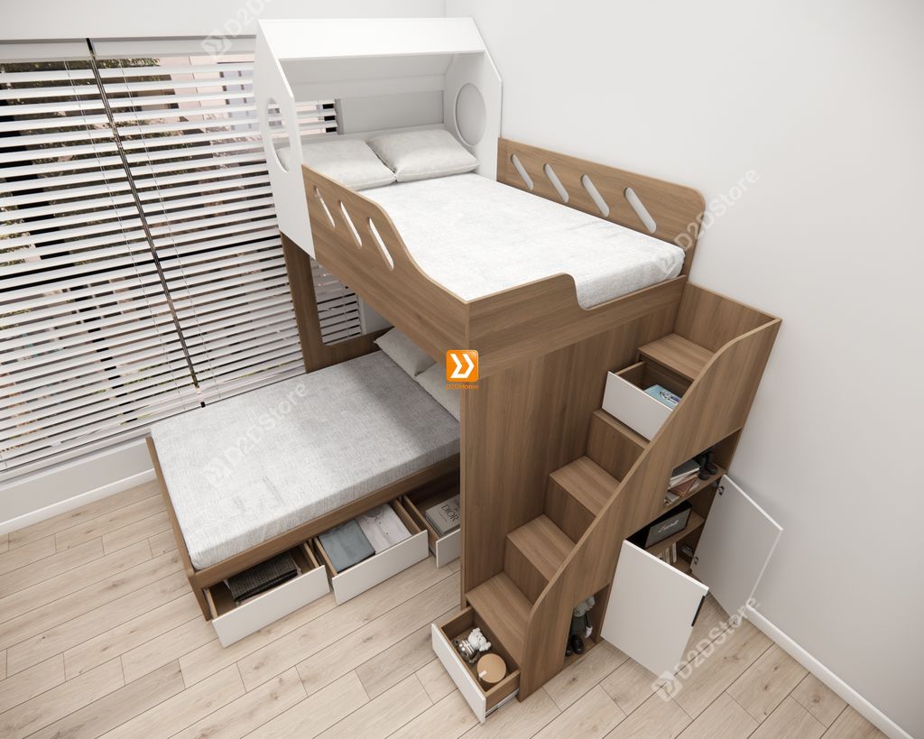 Hệ giường tầng tiêu chuẩn HGT.TC16
