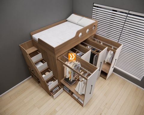 Hệ giường tầng tiêu chuẩn HGT.TC20