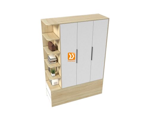 Hệ tủ liền giường TLG.09