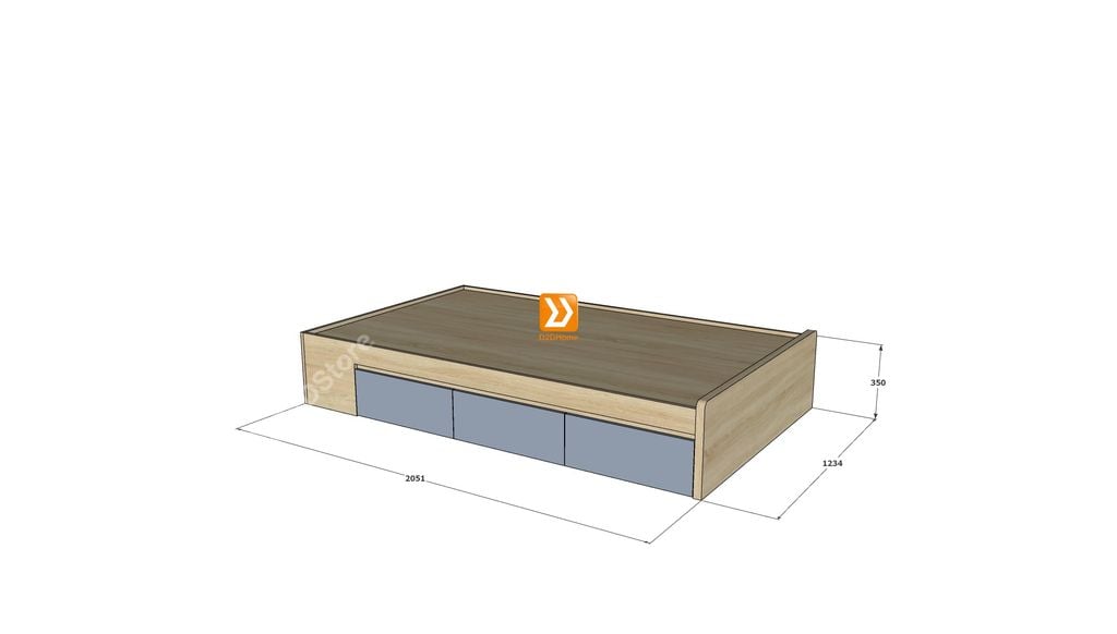 Hệ giường tầng tiêu chuẩn HGT.TC16