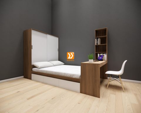 Hệ tủ liền giường TLG.15