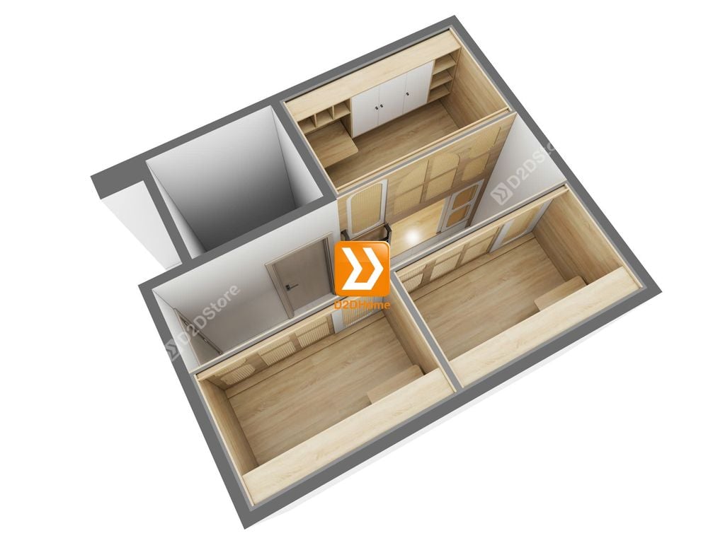 Giường sleepbox cho thuê nhà chị Thúy Trần