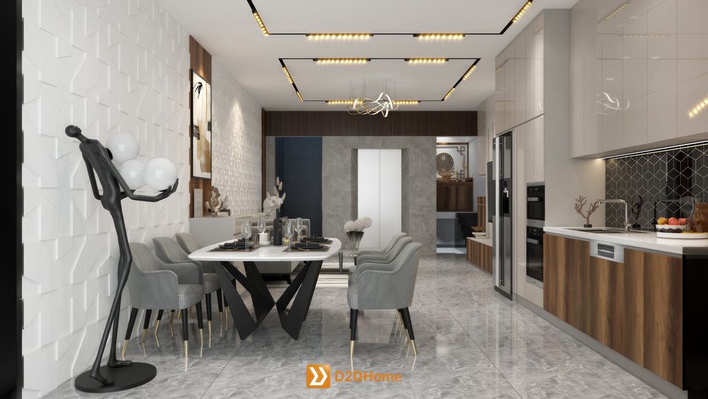 Nhà phố phường Dĩ An 3 phòng ngủ nhà anh Chung