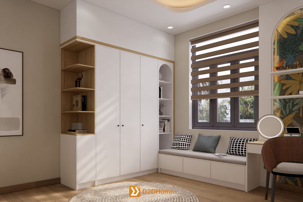Nhà phố phường Bình Dương 3 phòng ngủ nhà anh Đức