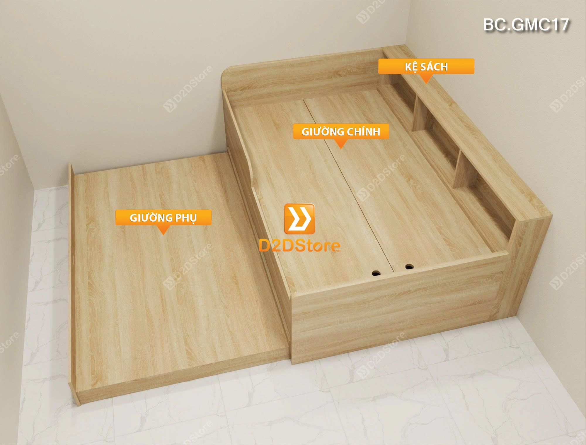  Giường kéo mẹ bồng con nhiều kích thước mã BC.GMC17 