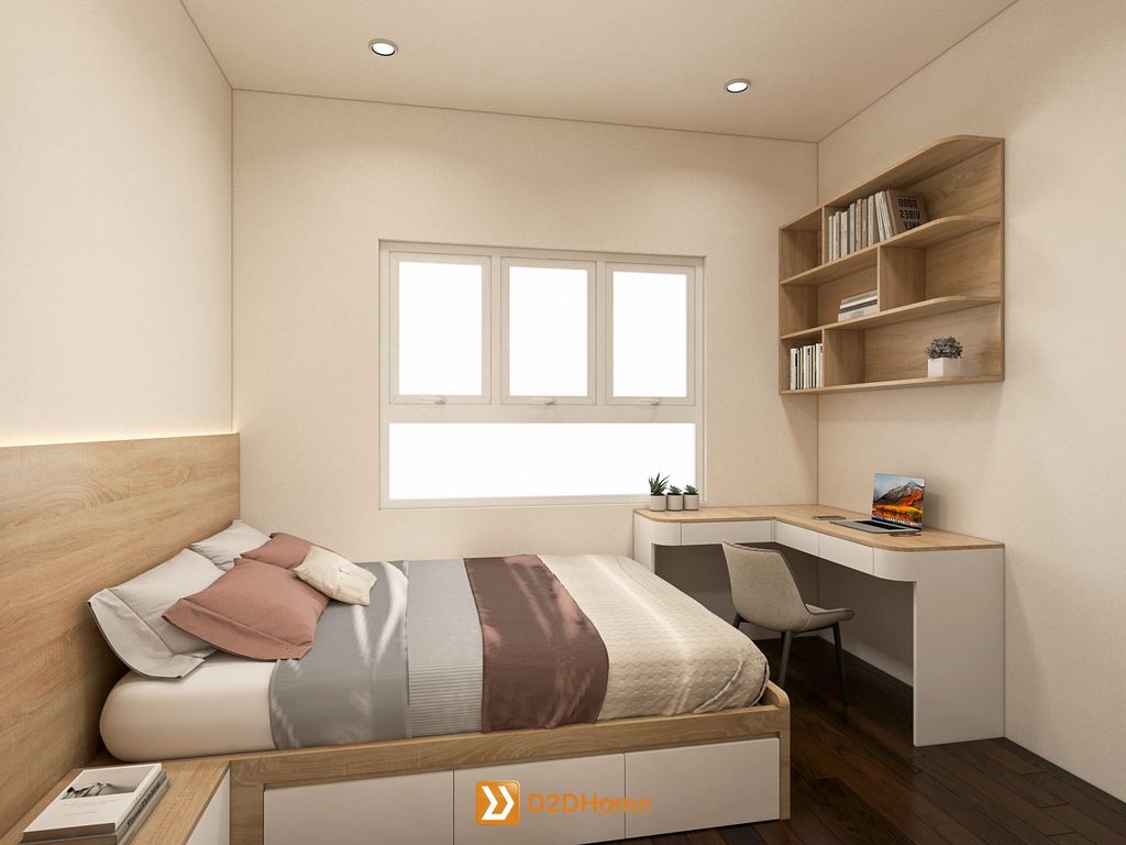 Chung cư 2 phòng ngủ nhà anh Vũ ở phường Bình Thạnh