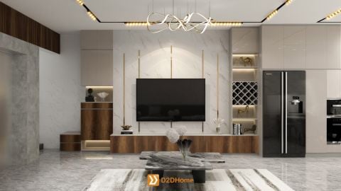 Nhà phố phường Dĩ An 3 phòng ngủ nhà anh Chung