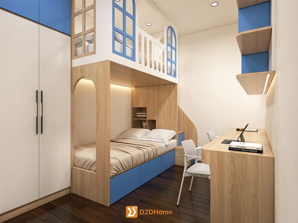Chung cư 2 phòng ngủ nhà anh Vũ ở phường Bình Thạnh