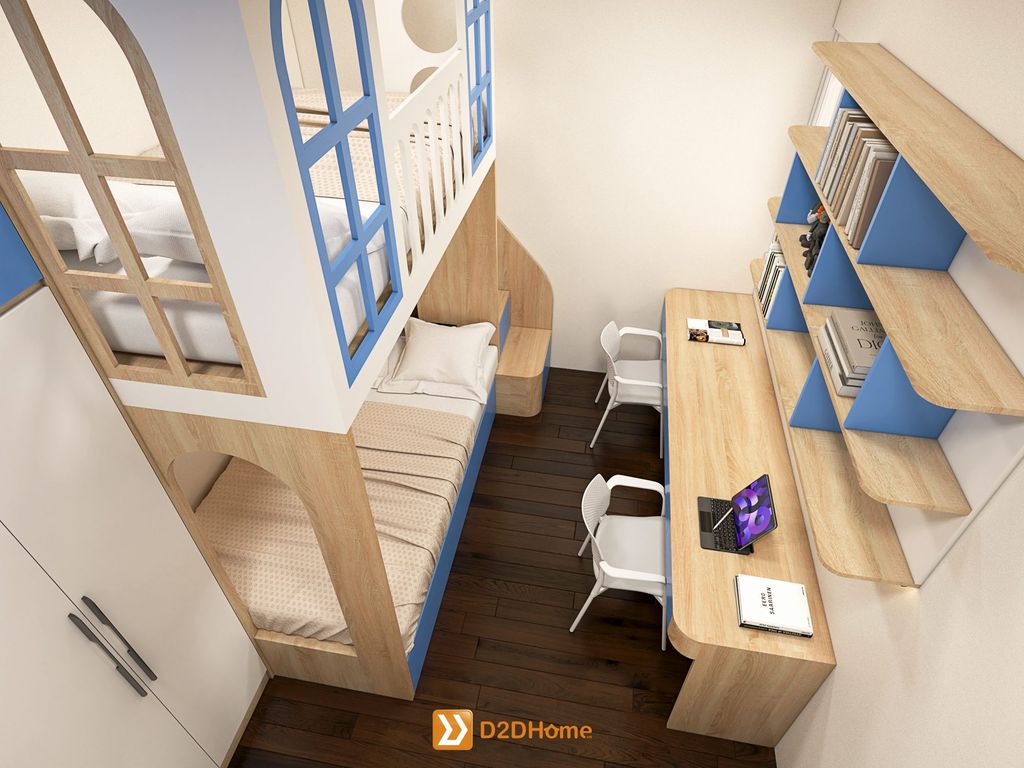 Chung cư 2 phòng ngủ nhà anh Vũ ở phường Bình Thạnh