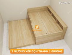 Giường kéo mẹ bồng con nhiều kích thước mã BC.GMC17